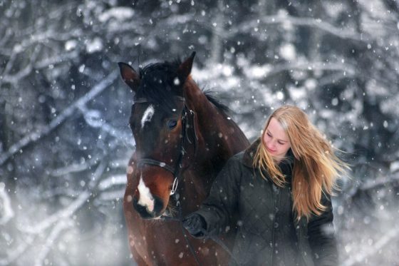 Girl with Horse